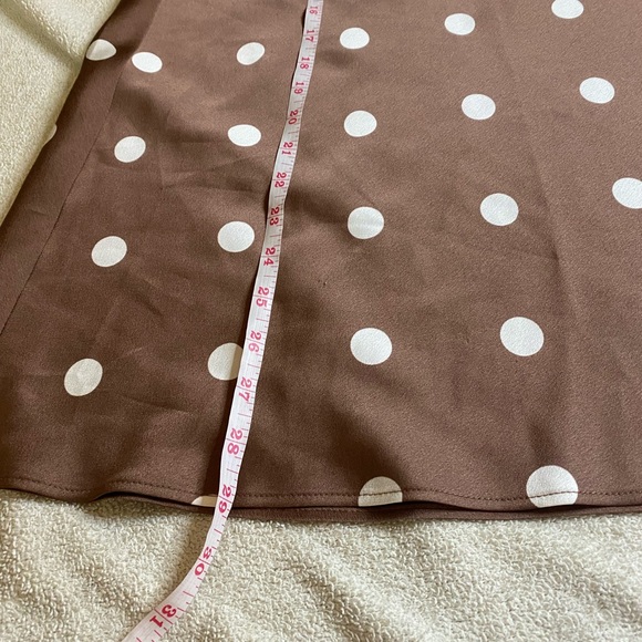 LOFT Brown A-Line Midi Skirt for Casual Wear - Picture 2 of 5